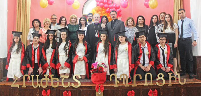 First graduation from Hrant Dink School