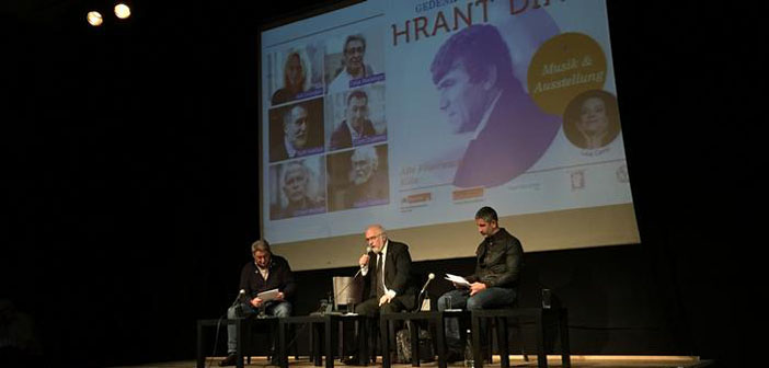 Hrant Dink Köln'de anıldı