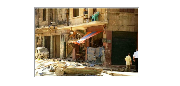 Halep kuyumcular çarşısında patlama
