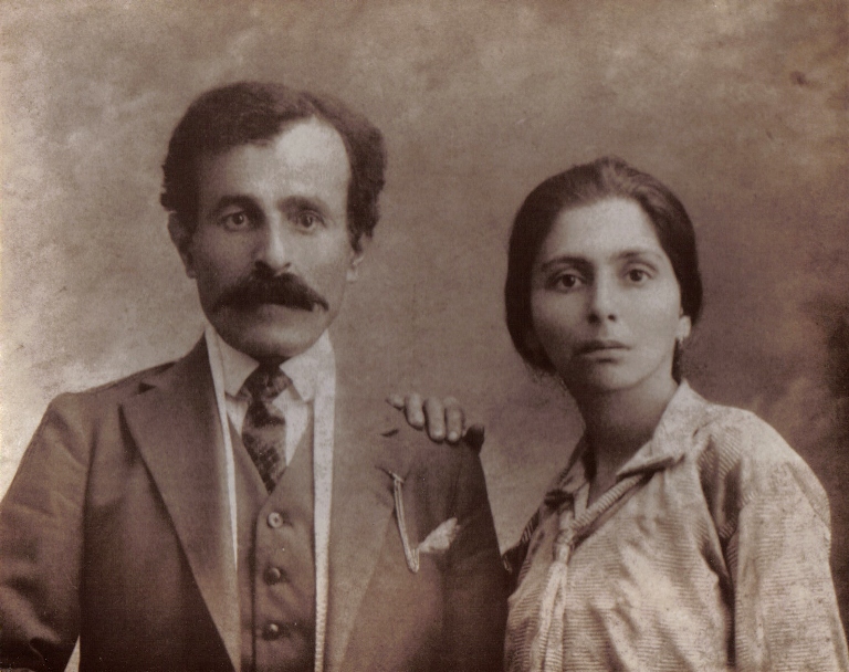 Onnik Dinkjian’ın anne ve babası Garabet ve Zora Milliyan.
