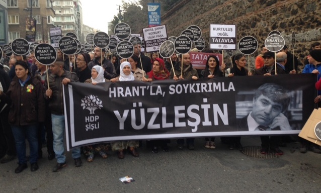 HDP rally for Hrant Dink
