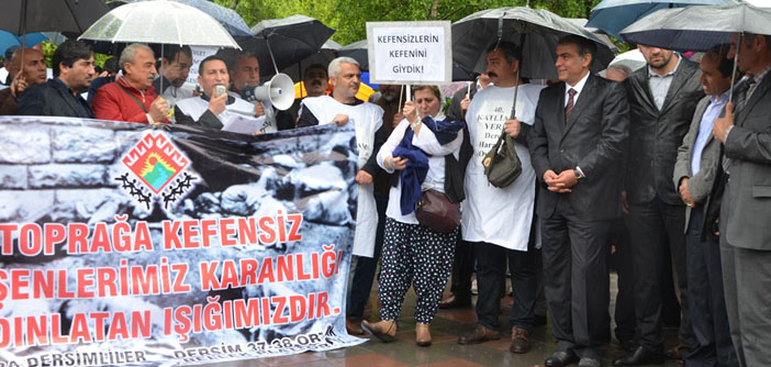 Ankara Dersimliler Derneği'nden katliamın yıldönümünde meclis eylemi