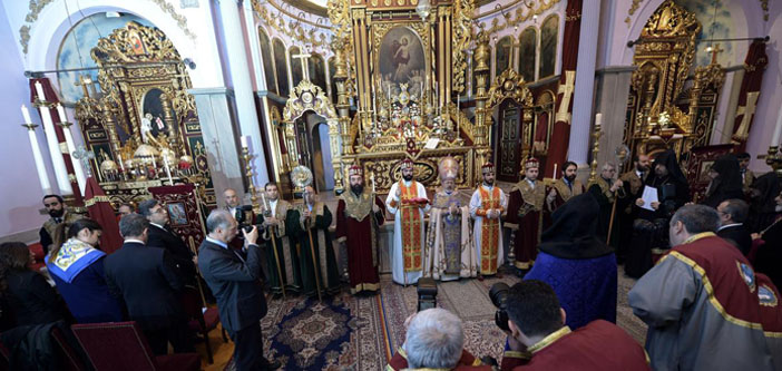 100 bells ring at Kumkapı Patriarchal Church