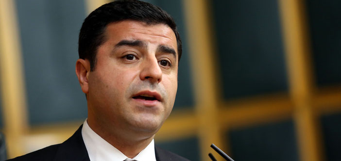 HDP Eş Genel Başkanı Demirtaş hakkında fezleke düzenlendi