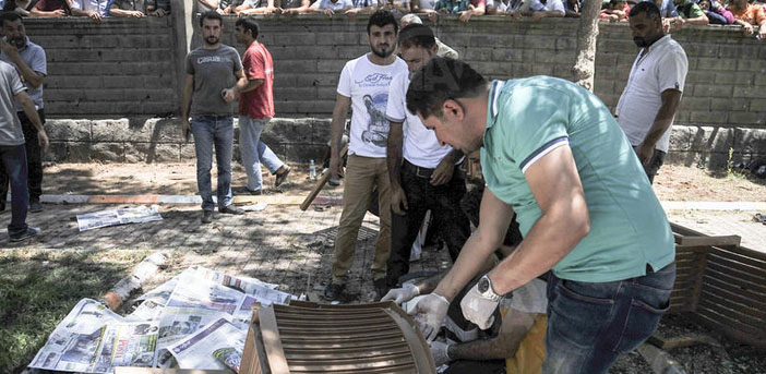 Bomb attack in Suruç: Many dead and injured