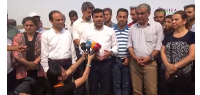 Demirtaş: Biz insanları HDP’ye çekmek istiyoruz, AKP dağa yollamak