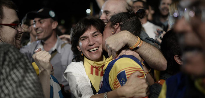 Katalonya'da bağımsızlık yanlılarının zaferi