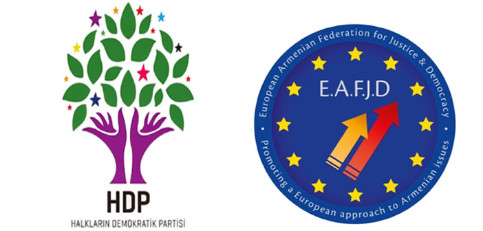 Avrupa Ermeni Federasyonu'ndan HDP'ye destek çağrısı