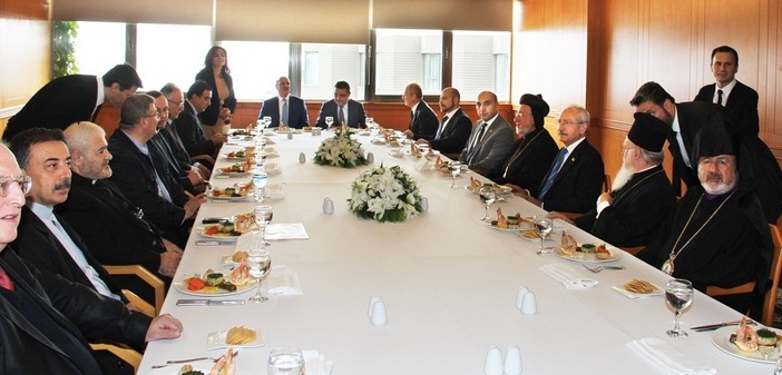 Kemal Kılıçdaroğlu ruhani liderlerle buluştu