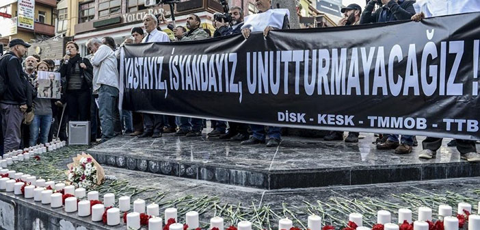 Kitle örgütlerinden Ankara katliamıyla ilgili suç duyurusu