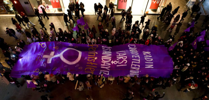 Kadınların gece yürüyüşü bugün 19.00’da Taksim’de
