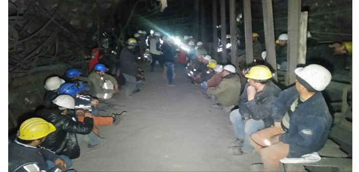 220 madencinin açlık grevi sekizinci gününde