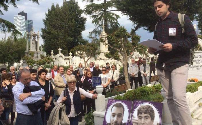 AGBU Europe, EGAM and DürDe! commemorate the Armenian Genocide in Istanbul,  Turkey