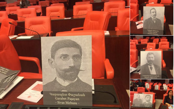 Paylan'dan 1915'te öldürülen Ermeni vekiller için Araştırma Önergesi