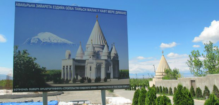 Dünyanın en büyük Ezidi tapınağı Ermenistan'da