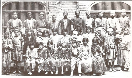 Soykırımdan kurtulan Ermeniler, Bağdat, 1918.