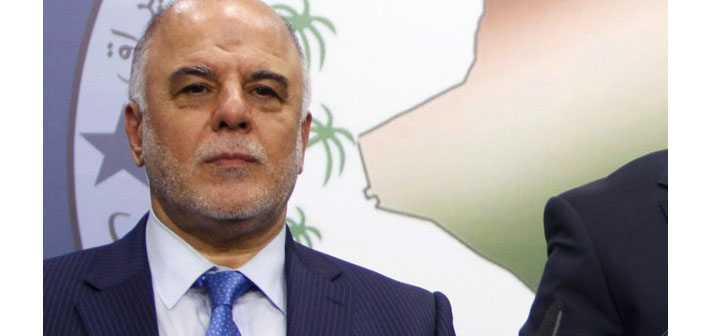 Iraqi Prime Minister Al-Abadi: there would be no winner in the war of neighboring countries