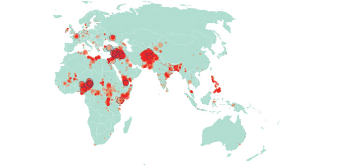 OECD ülkelerinde terör saldırılarında ölenler yüzde 650 arttı