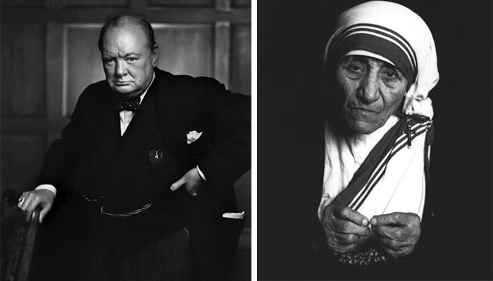 Winston Churchill ve Azize Teresa