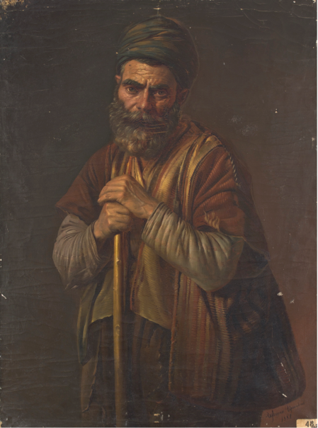 Bedros Srabian (1833-1898)  Van, Ermeni dilenci (Վանեցի Հայ Մուրացիկը)