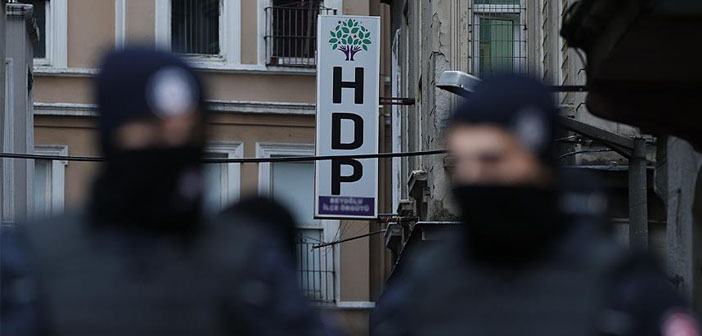 HDP yöneticileri de dahil 118 gözaltı