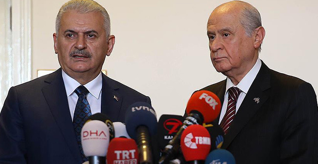 AKP ve MHP'nin anayasa müzakereleri sona erdi