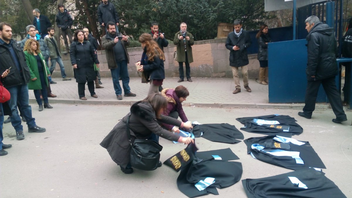 Ankara Üniversitesi’nde akademisyenlere müdahale