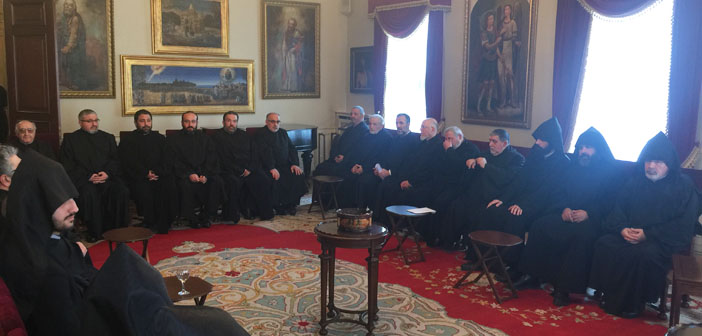 What happened in the patriarchate yesterday?