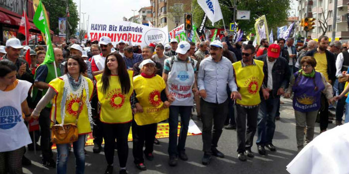 İstanbul'da 1 Mayıs yürüyüşü başladı
