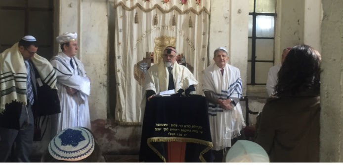Abudaram Sinagogu’nda seneler sonra ilk buluşma