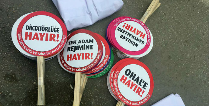 Ankara'da 1 Mayıs: Bazı pankartlar alana sokulmuyor