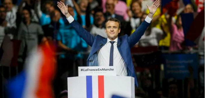 Fransa'da Cumhurbaşkanlığı seçiminin galibi Macron