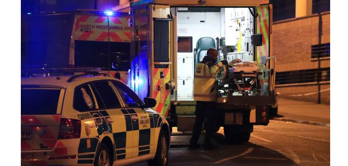 Manchester'da bombalı saldırı: 22 ölü, 59 yaralı