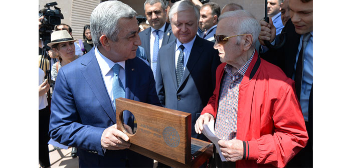 Aznavour Ev-Müzesi Yerevan’da açıldı