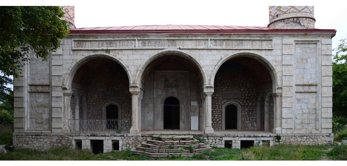 Şuşi'deki Gohar Ağa Camii restore ediliyor
