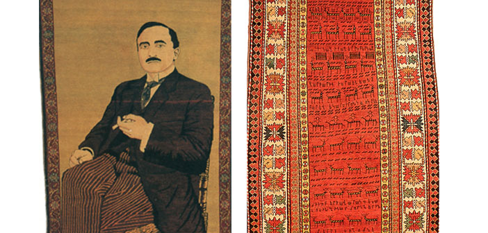 Tarihe tanıklık eden iki Ermeni halısı