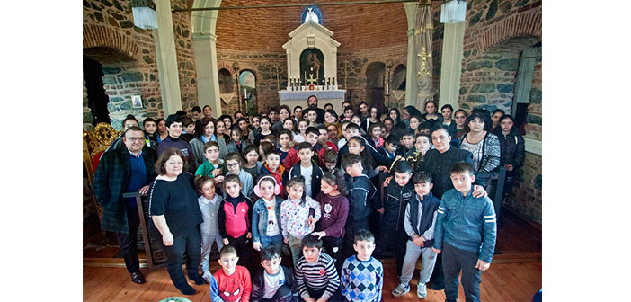 Boyacıköy Kilisesi'nde neşeli bir gün