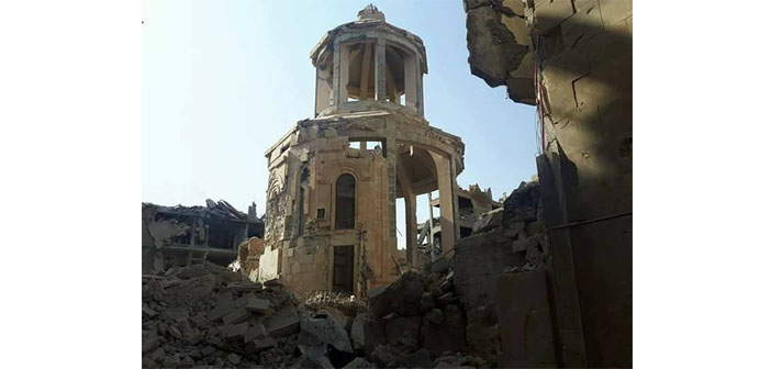 Der-Zor’daki kilise restore edilecek