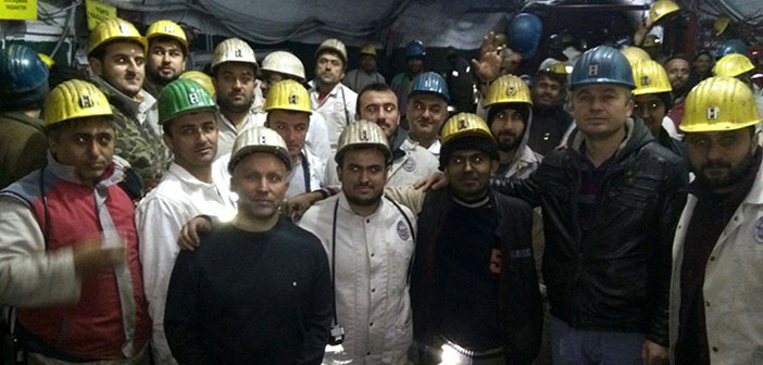 Maden işçilerinin eylemi sona erdi