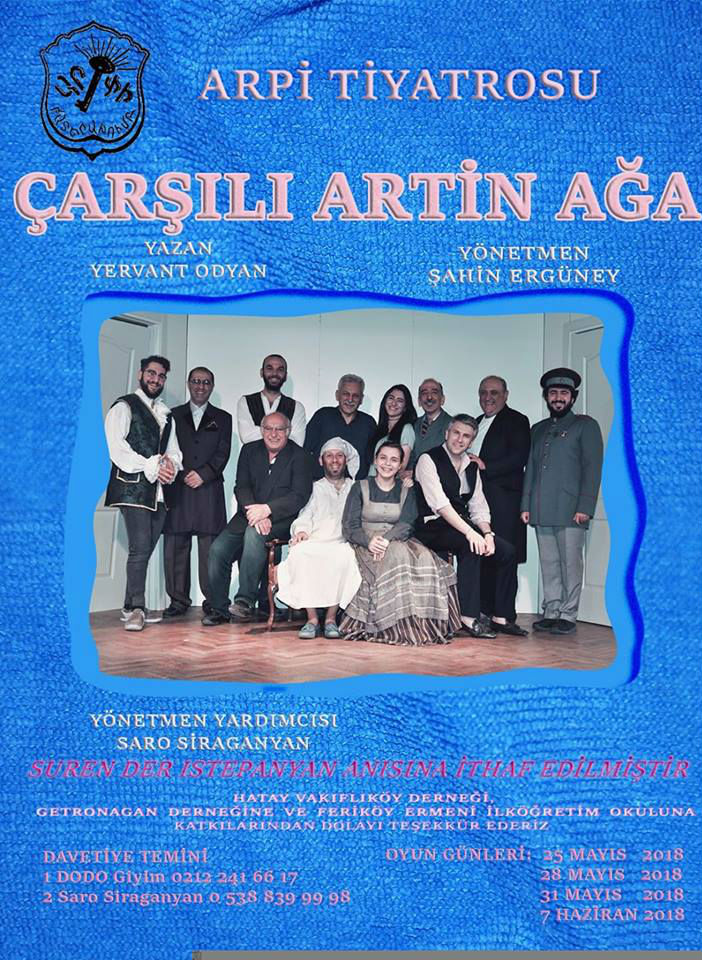 Arpi Tiyatro Topluluğu’ndan Ermenice oyun
