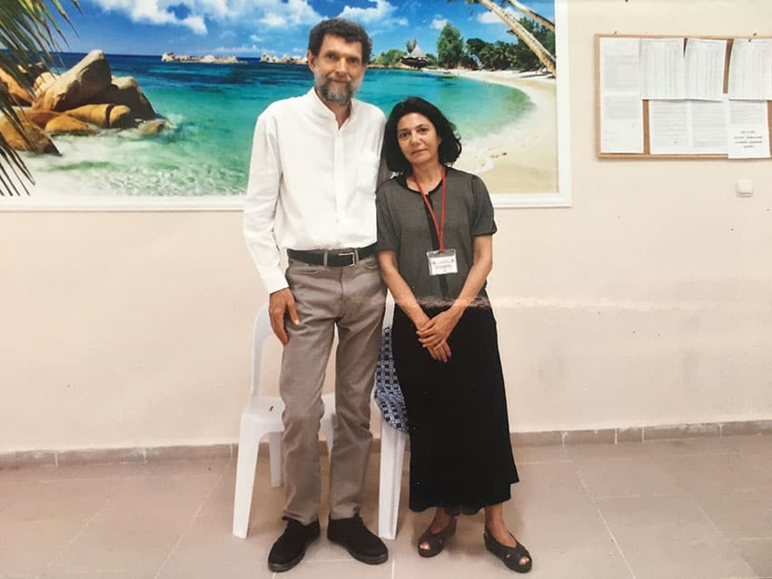 Osman Kavala ve Ayşe Buğra Silivri Cezaevi'nde