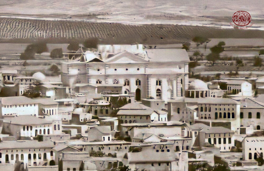 S. Asdvadzadzin Kilisesi inşaatı (Houshamadyan)