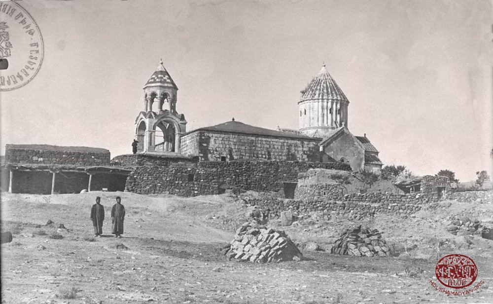 Manastırın geçtiğimiz yüzyıl başındaki durumu (Houshamadyan arşivi)