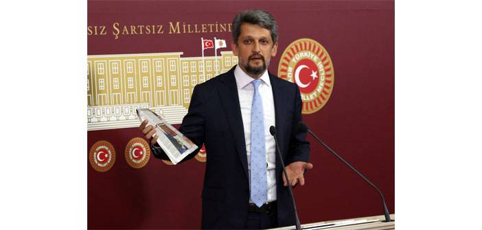 Press release by Garo Paylan on his being targeted