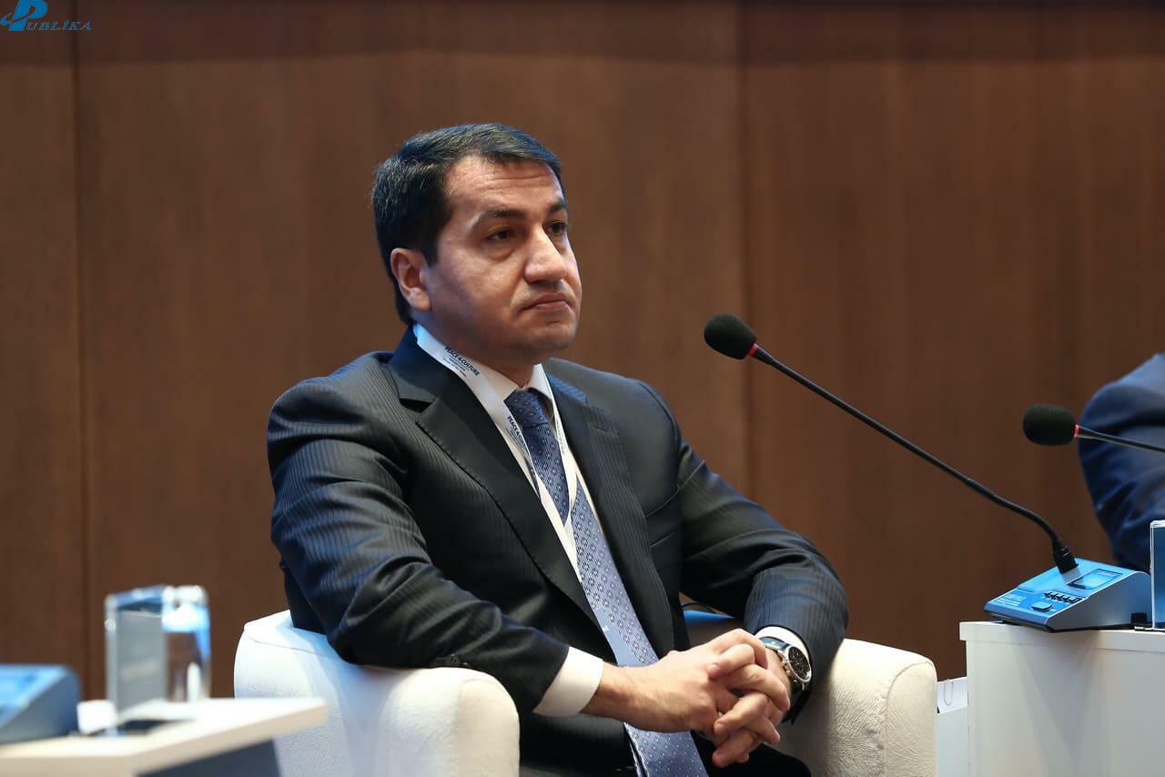 Hacıyev: Ermenistan topraklarıyla ilgili askeri bir hedefimiz yok