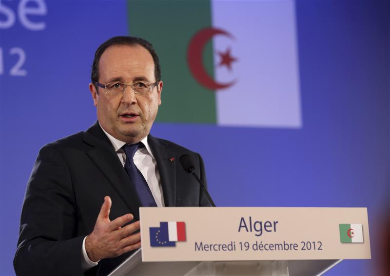 Hollande Cezayir'deki katliamları kabul etti