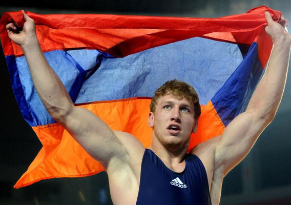 Grekoromende dünya şampiyonu Aleksanyan 