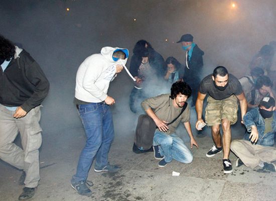 Gezi Parkı’na polis çok sert müdahale etti