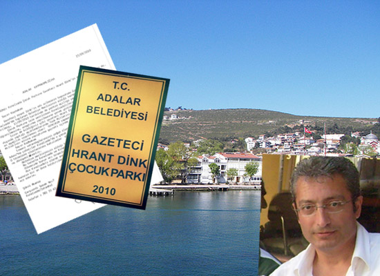 Hrant Dink Parkı’nın adından rahatsız olan gazeteci  