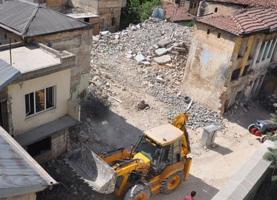 Antep’in Ermeni mahallesi yıkılıyor